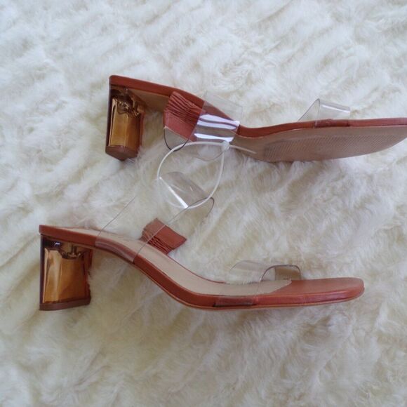 Schutz block heel sandals 8.5 - Picture 5 of 10
